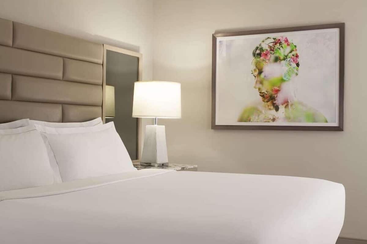 Premium bedding, in-room safe, desk, blackout curtains