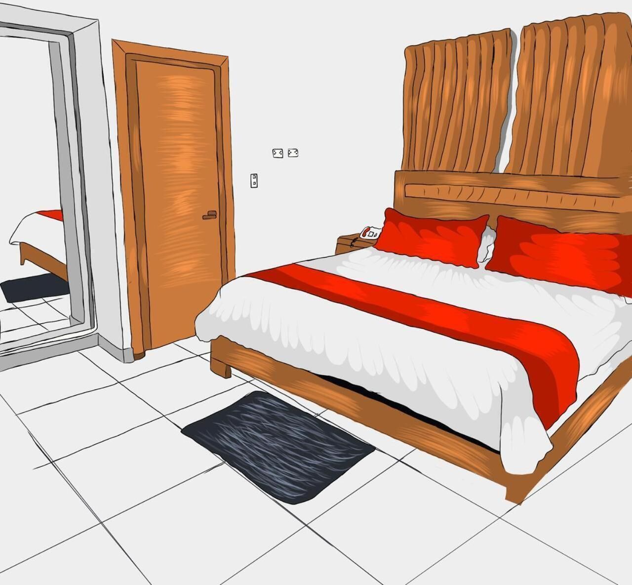 1 bedroom, egyptian cotton sheets, premium bedding