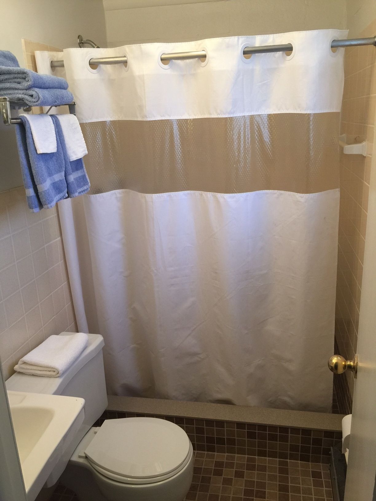 Classic-Zimmer, 2 Doppelbetten, Nichtraucher | Badezimmer