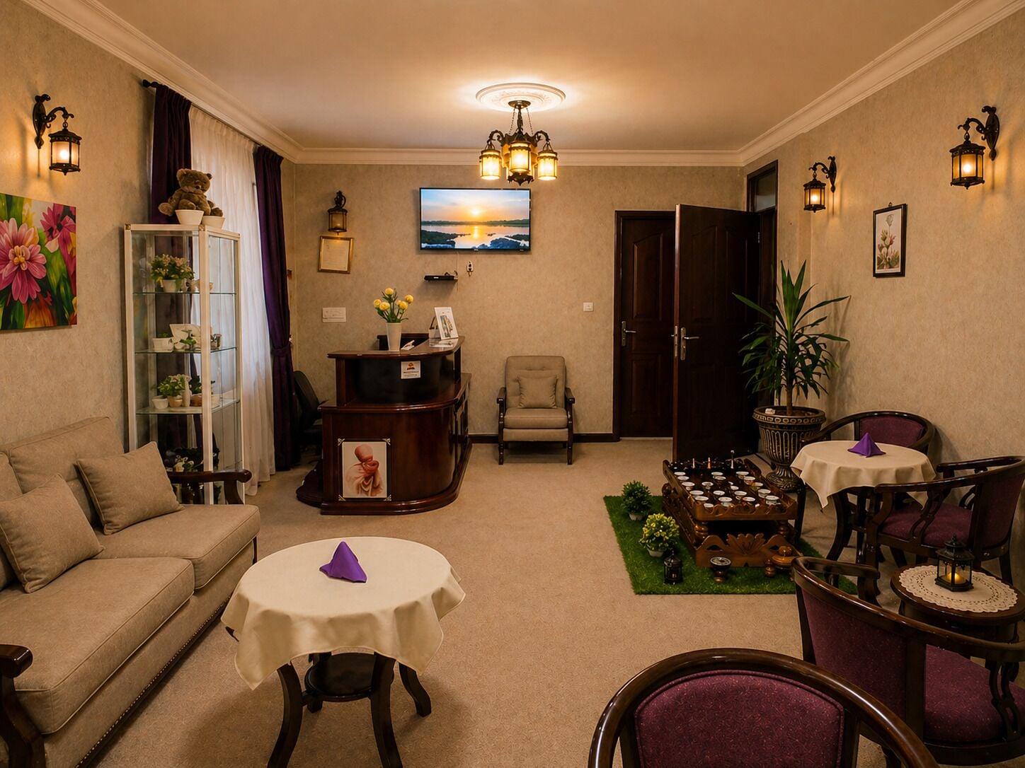 Premium bedding, memory foam beds, in-room safe, individually furnished
