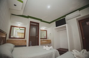 Standard Double Room, 2 Double Beds | Premium bedding, free WiFi, bed sheets - Nicte Ha Campeche (Campeche)