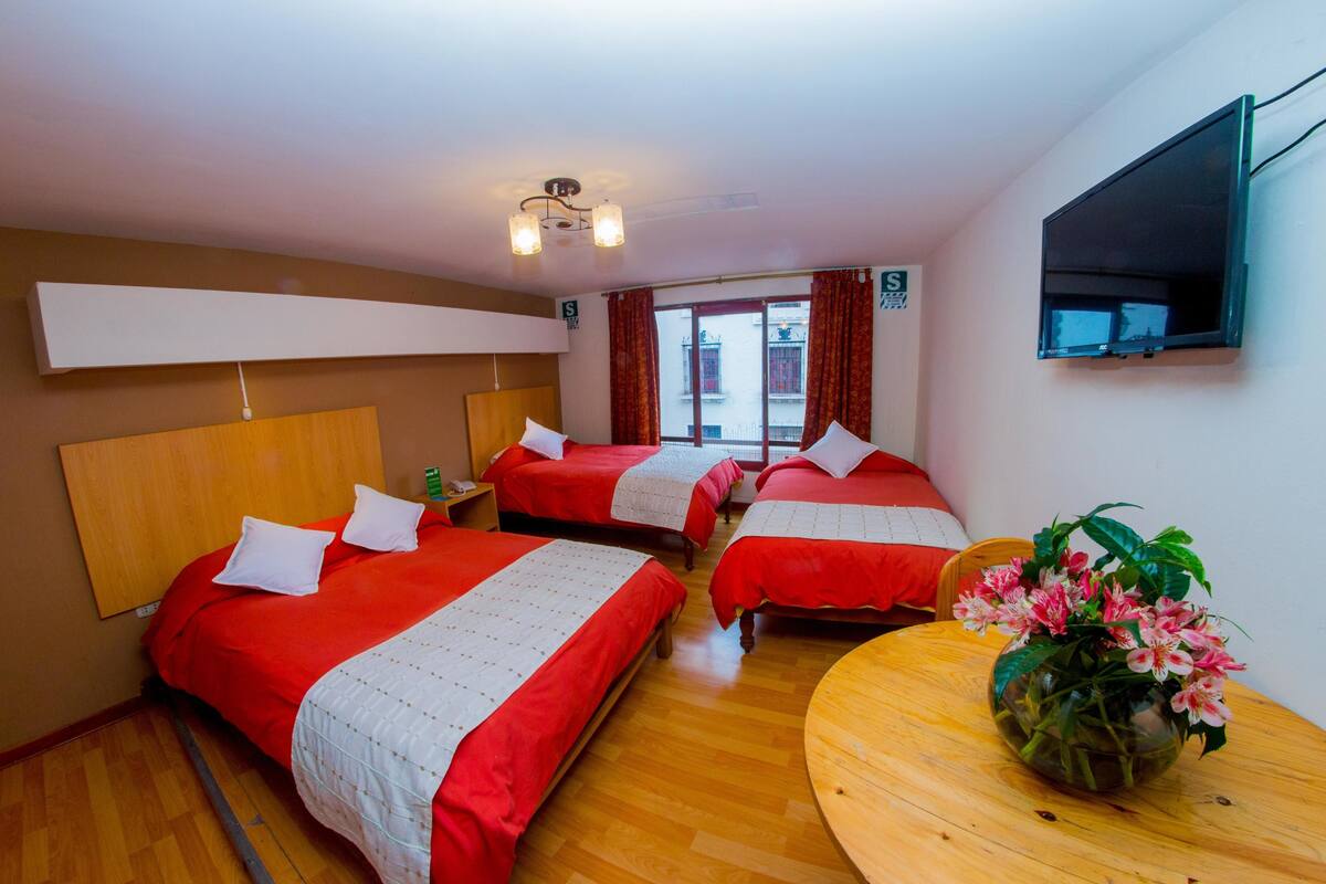 Triple Room | Premium bedding, down duvets, pillow-top beds, in-room safe