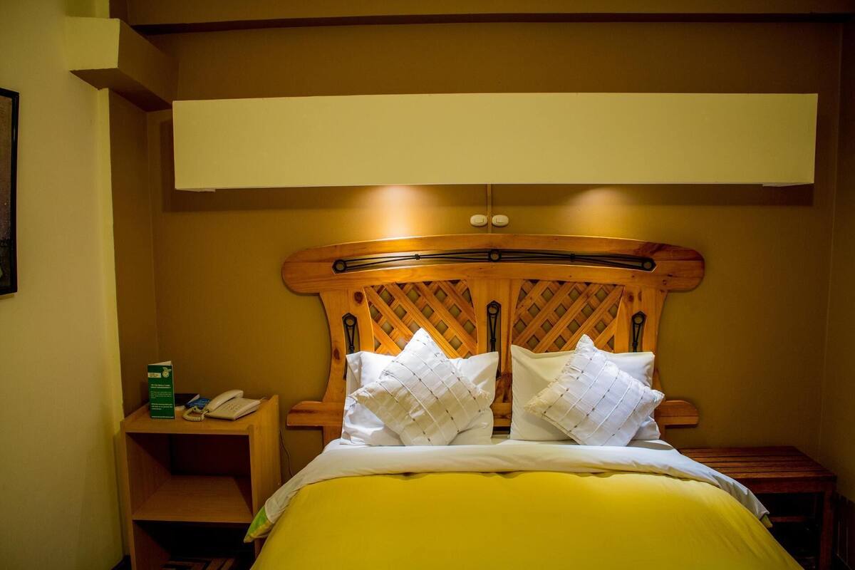 Premium bedding, down duvets, pillow-top beds, in-room safe