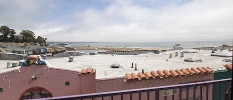 Studio - 1 queensize-säng - kök - havsutsikt | Balkongutsikt