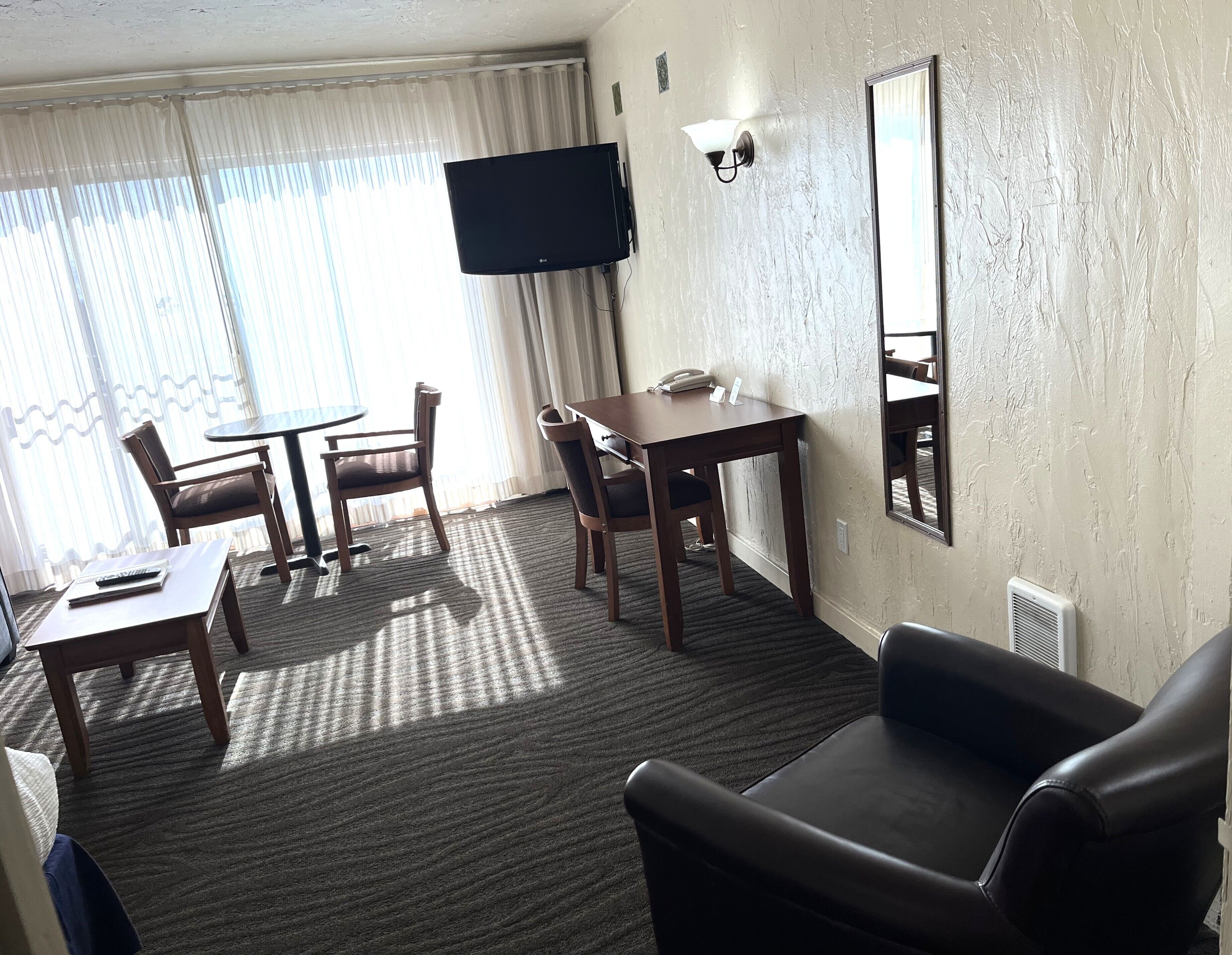 Studio, 1 queensize-seng, kjøkken, havutsikt | Wi-fi (inkludert) og sengetøy