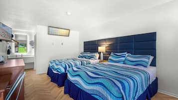 Deluxe Room, 2 Queen Beds, Non Smoking, Refrigerator & Microwave