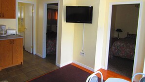 Suite, 2 Bedrooms | Living room | LCD TV - Black Sea Motel (Penticton)
