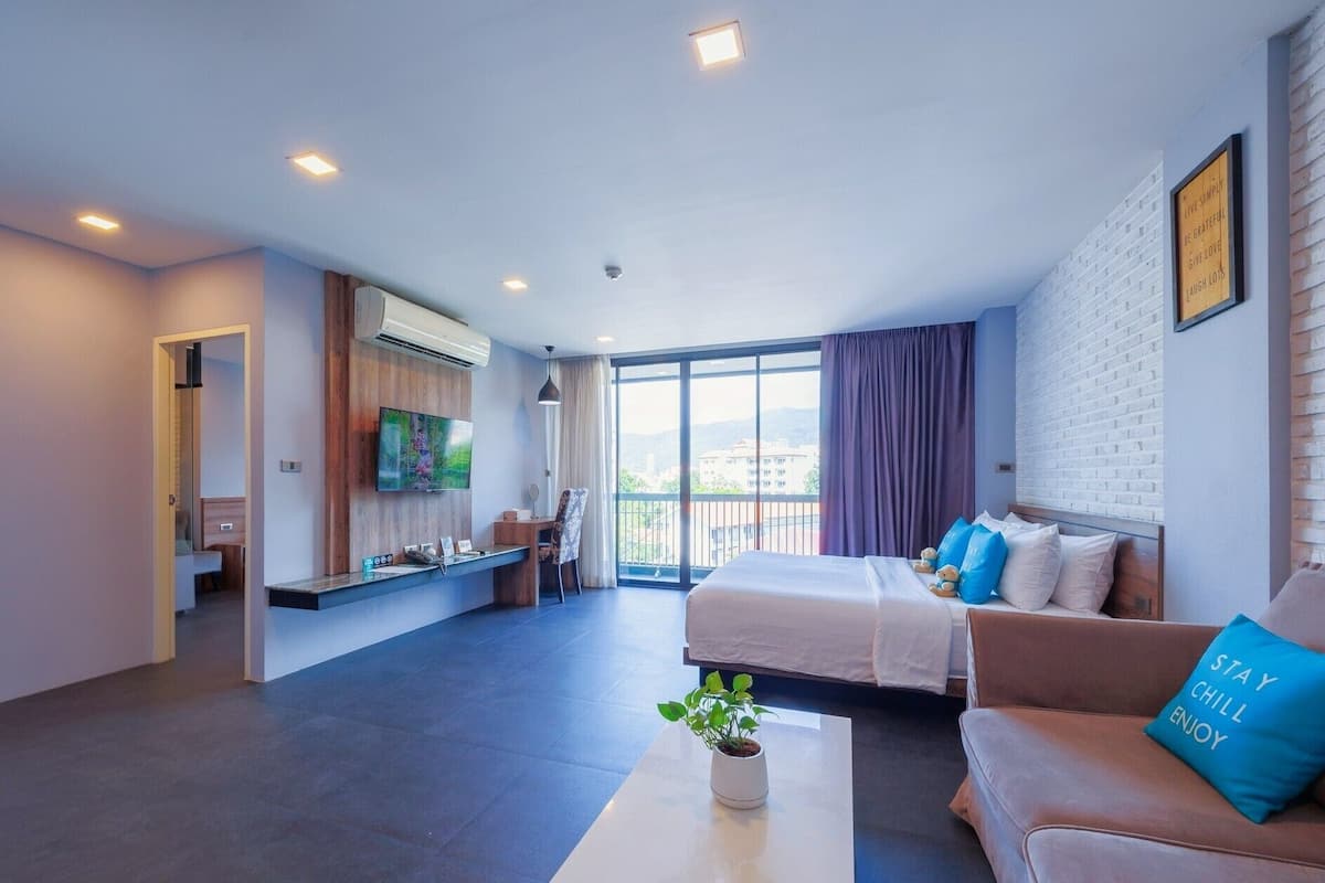 2 Bedroom Family Suite Mountain View | เครื่องนอนระดับพรีเมียม, มินิบาร์, ตู้น ิรภัยในห้องพัก, โต๊ะทำงาน