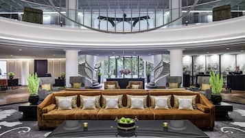 Sala de estar en el lobby