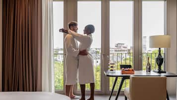 Junior-Suite, 1 King-Bett | Hochwertige Bettwaren, Pillowtop-Betten, Minibar, Zimmersafe