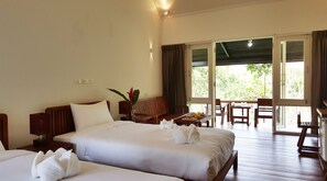 Superior Bungalow Twin Bed | Skrivbord, gratis wi-fi och sängkläder