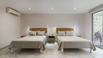 1 habitación, ropa de cama de alta calidad y colchones con pillow-top