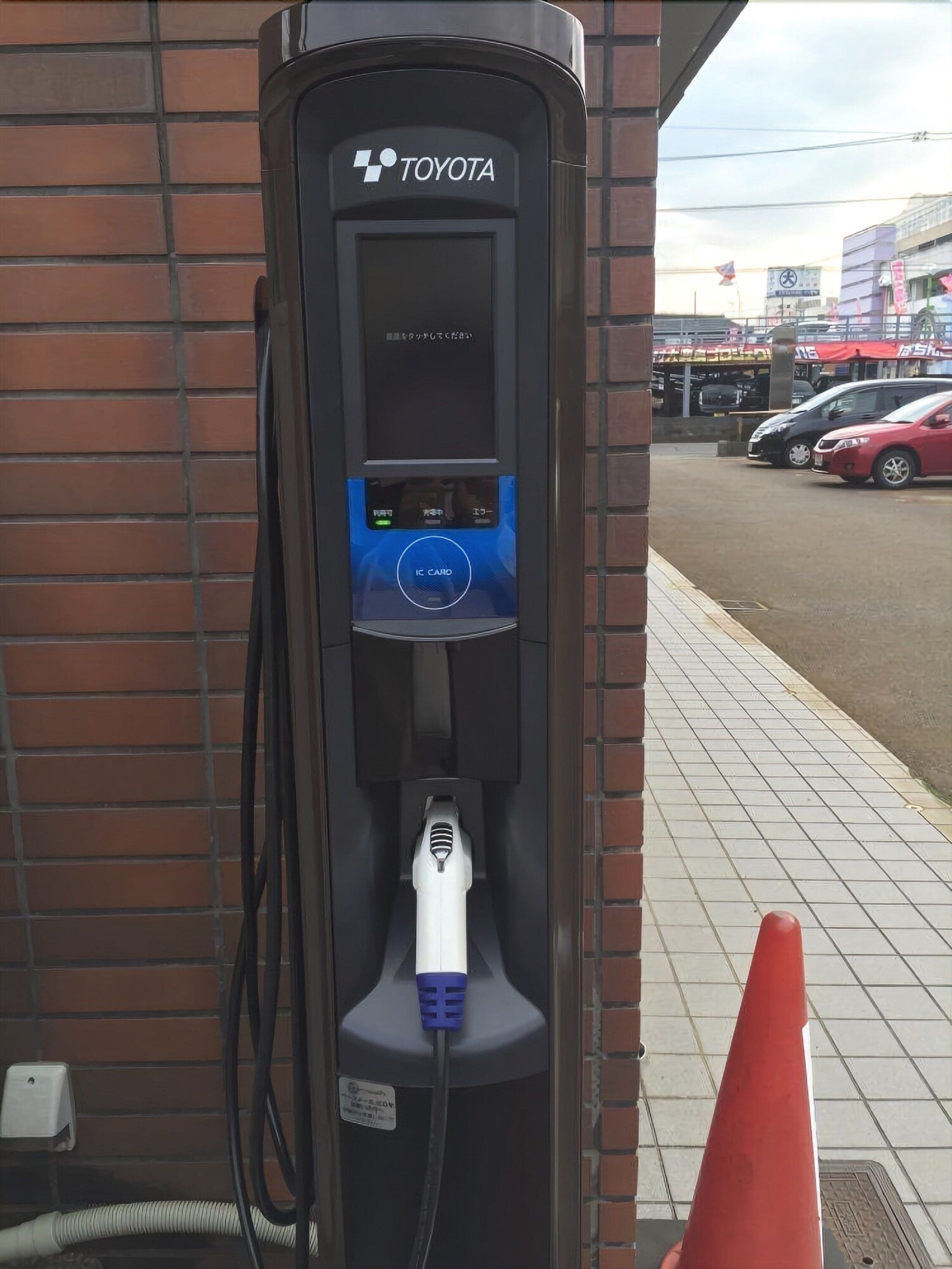 electric vehicle-charging station