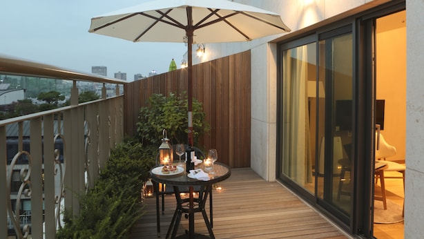 Balcony - Hotel Foreheal (Seoul)
