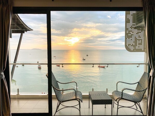 客房, 海景 | 露台