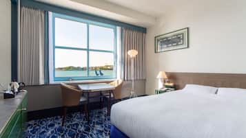 Double Room with Ocean view, Non Smoking | Premium bedding, desk, blackout drapes, iron/ironing board