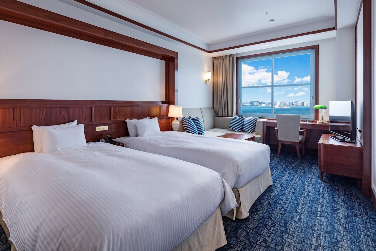 Chambre « Premier » avec lits jumeaux, non-fumeur, vue océan (Deluxe, Club Lounge Access Incl.)