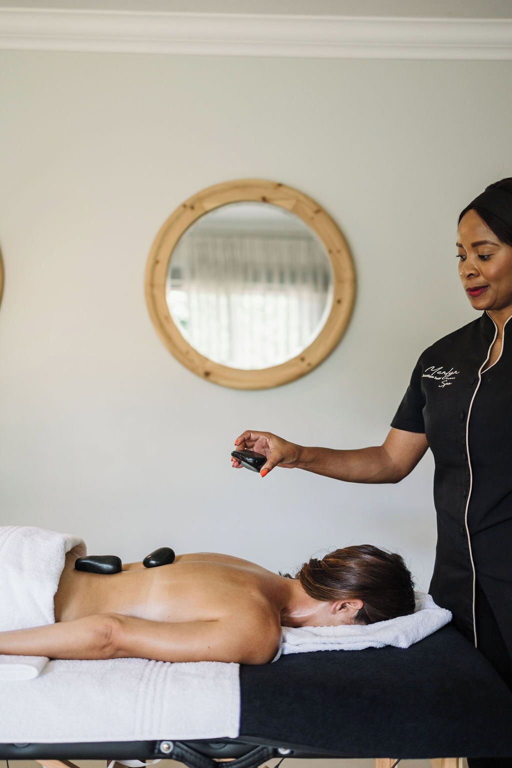 Couples treatment room(s), hot stone massages, Swedish massages