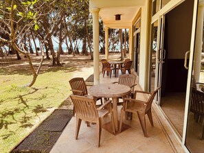 Deluxe Triple Room, Terrace | Beach/ocean view - Raja Beach Hotel (Balapitiya)