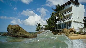 Vue depuis lâhĂ©bergement