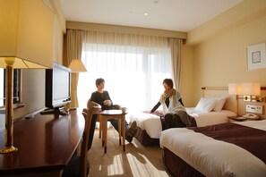 Desk, free WiFi, bed sheets - Tokachi Gardens Hotel (Obihiro)