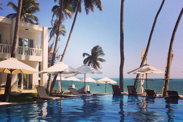 Outdoor pool, open 6:30 AM to 11 PM, pool umbrellas, sun loungers