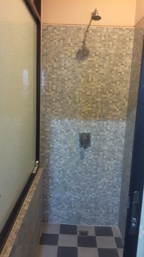 Executive Room, 1 Queen Bed | Bathroom shower