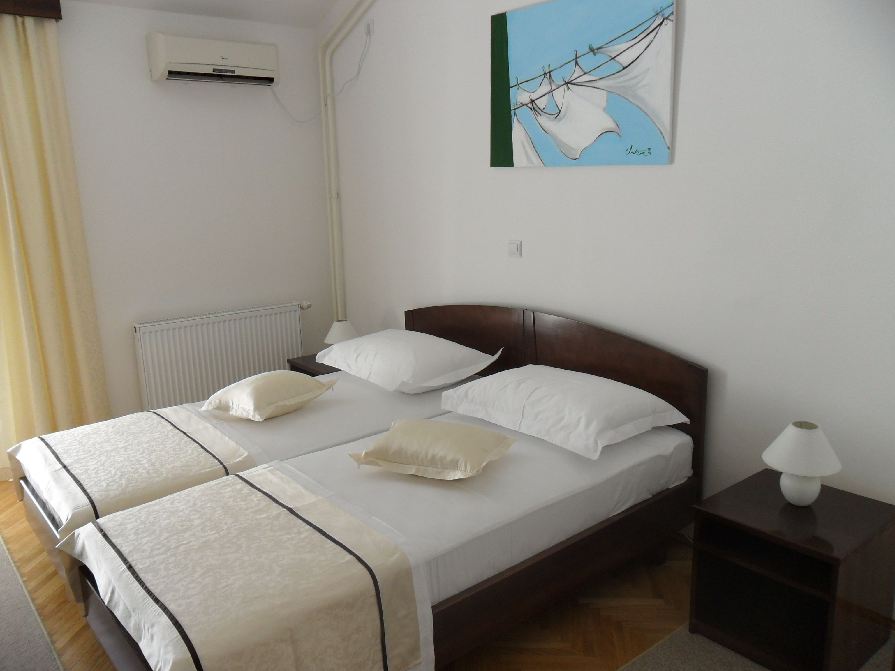 double or twin room, balcony | minibar, in-room safe, desk, iron/ironing board