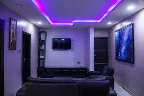 Flat-screen TV - Number 95 Suites (Lekki)