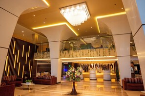 Sala de estar en el lobby