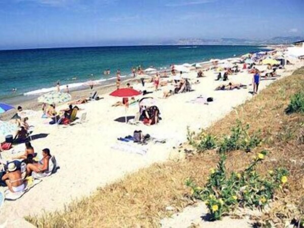 Private beach