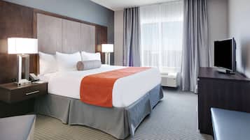 In-room safe, desk, blackout drapes, soundproofing