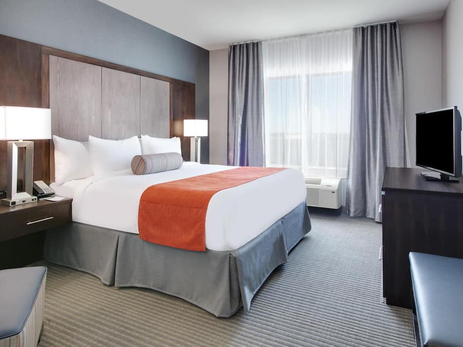 In-room safe, desk, blackout curtains, soundproofing