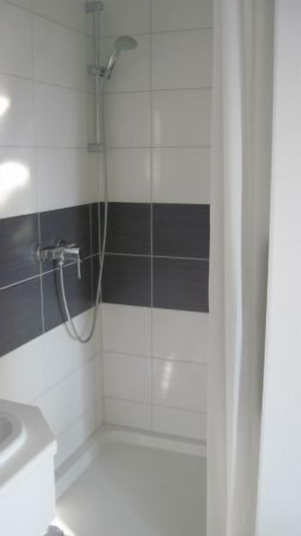 studio | bathroom | hair dryer, towels