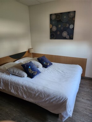 Standaard kamer, toegankelijk voor mindervaliden | Luxe beddengoed, een strijkplank/strijkijzer, gratis wifi, beddengoed