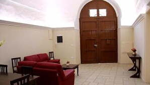 Sitteområde i lobbyen