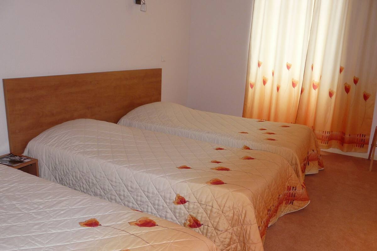 Triple Room | Desk, free cribs/infant beds, rollaway beds, free WiFi
