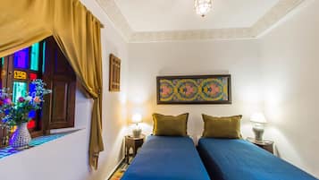 Standaard kamer, 1 twee- of 2 eenpersoonsbedden | Luxe beddengoed, een kluis op de kamer, gratis wifi, beddengoed