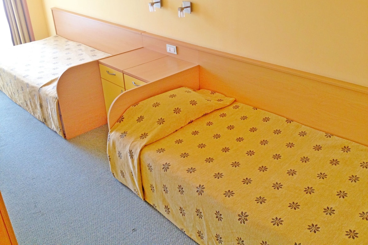 Desk, iron/ironing board, free cots/infant beds, free wired Internet