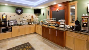 Free daily full breakfast