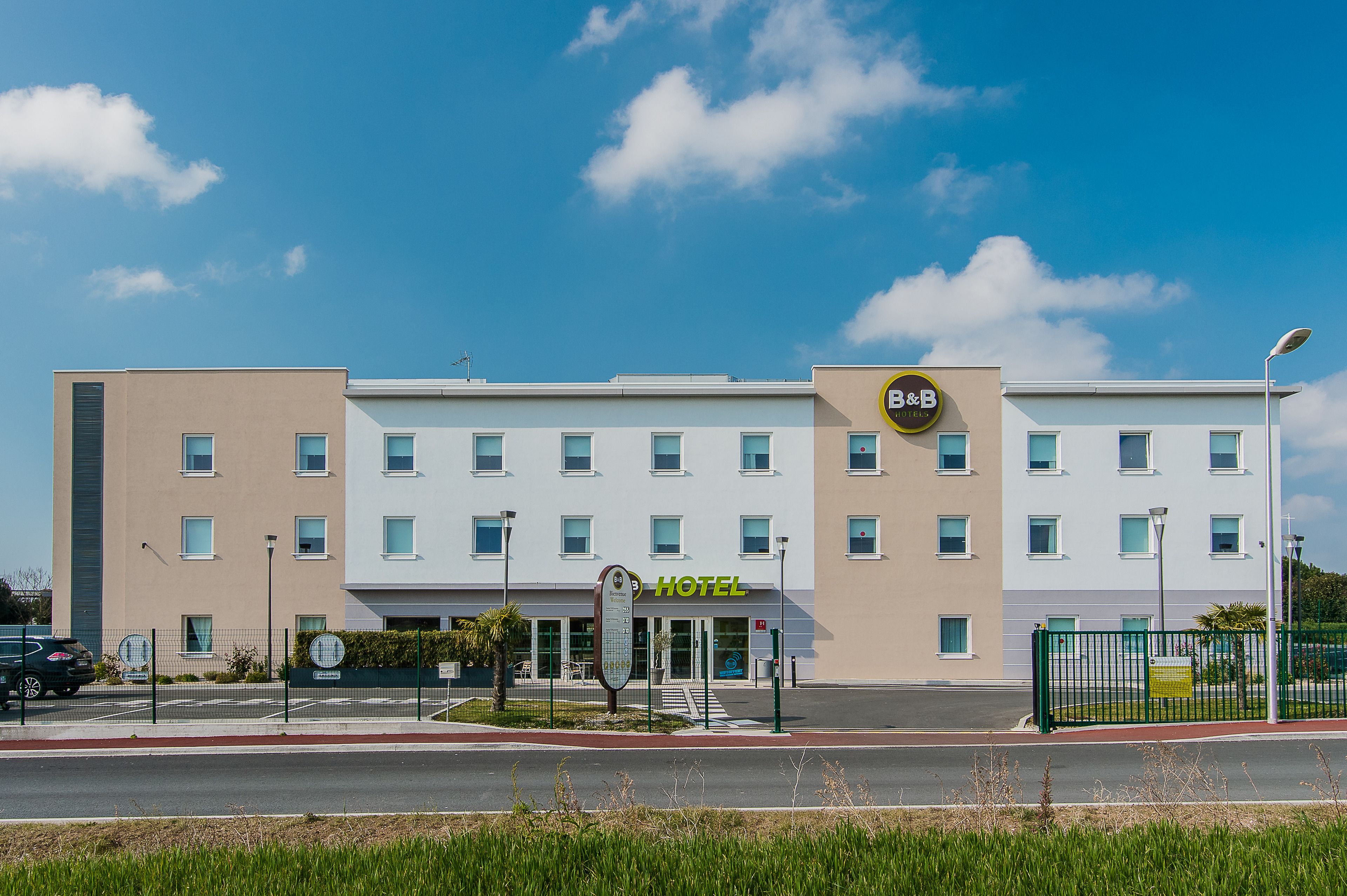 Façade de l’hébergement