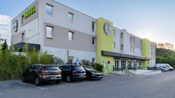 Façade de l’hébergement