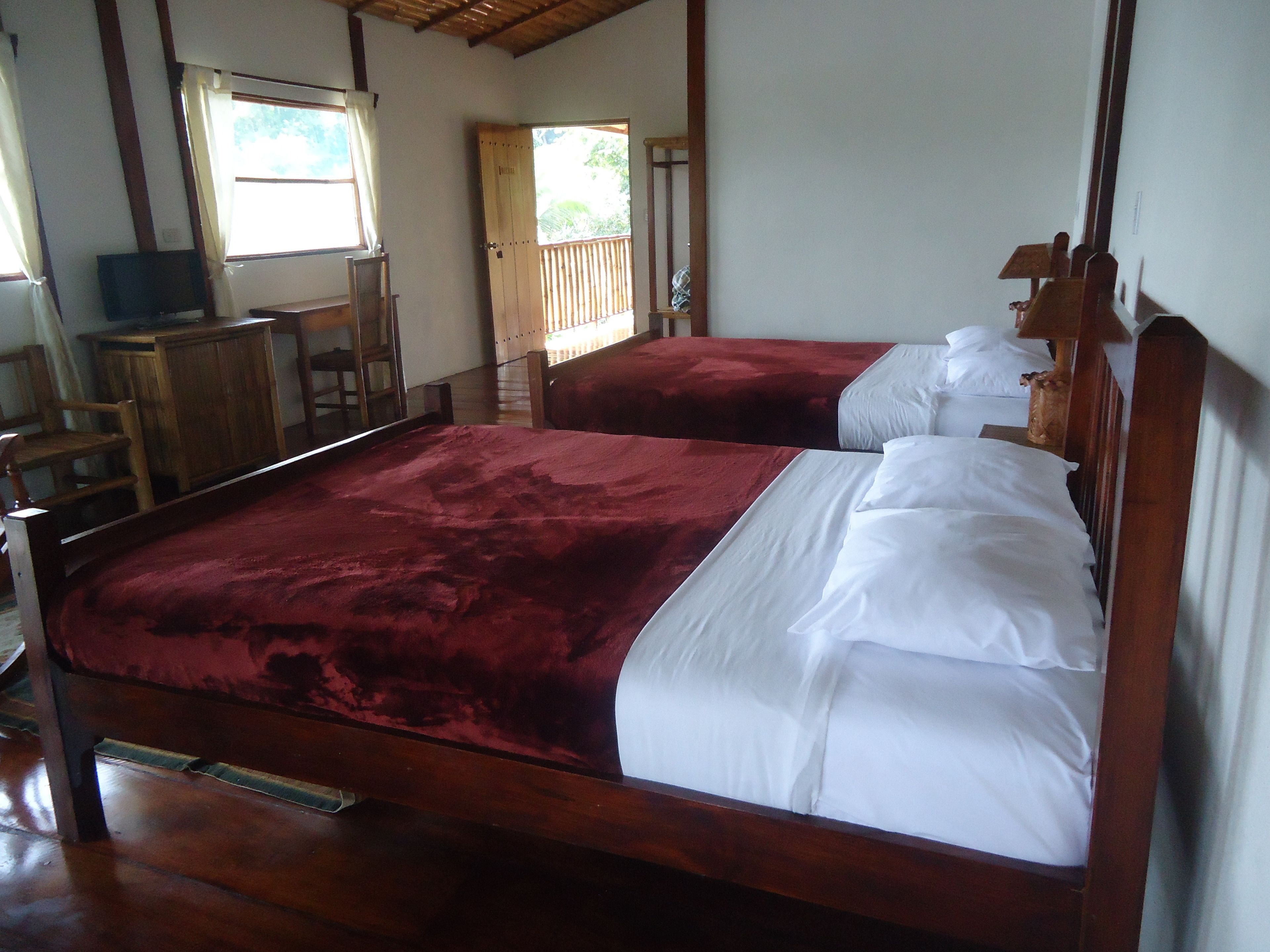 Panoramic Suite, 2 Queen Beds, River View, Overwater | Premium bedding, minibar, in-room safe, desk