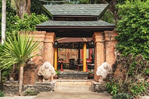 Fassade der Unterkunft