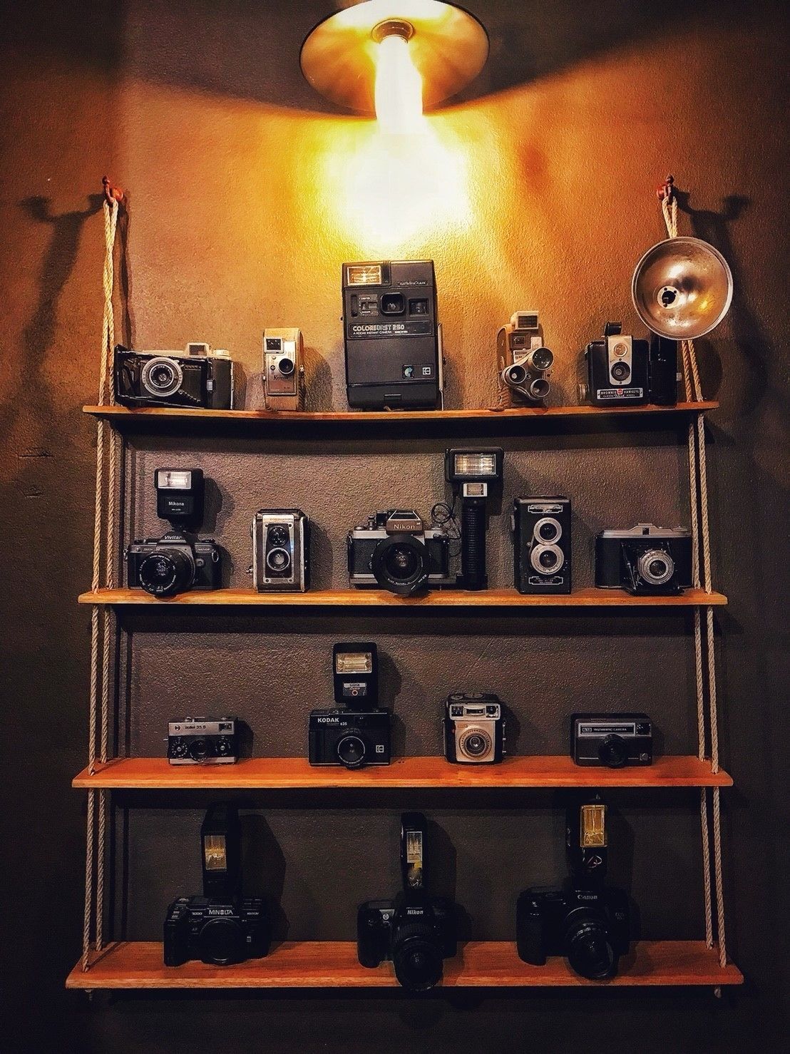 fridge, coffee/tea maker, electric kettle