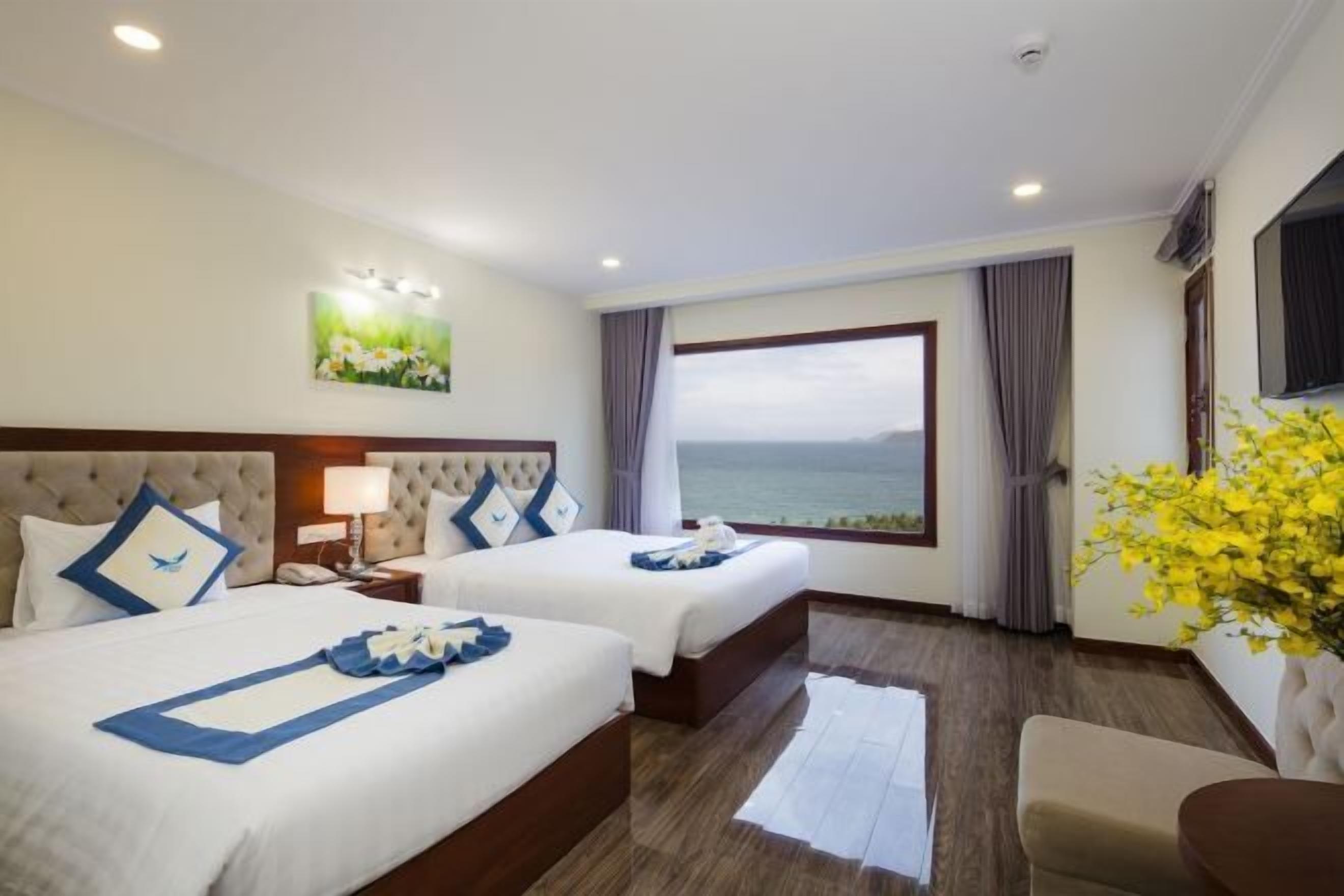 Minibar, in-room safe, desk, blackout curtains