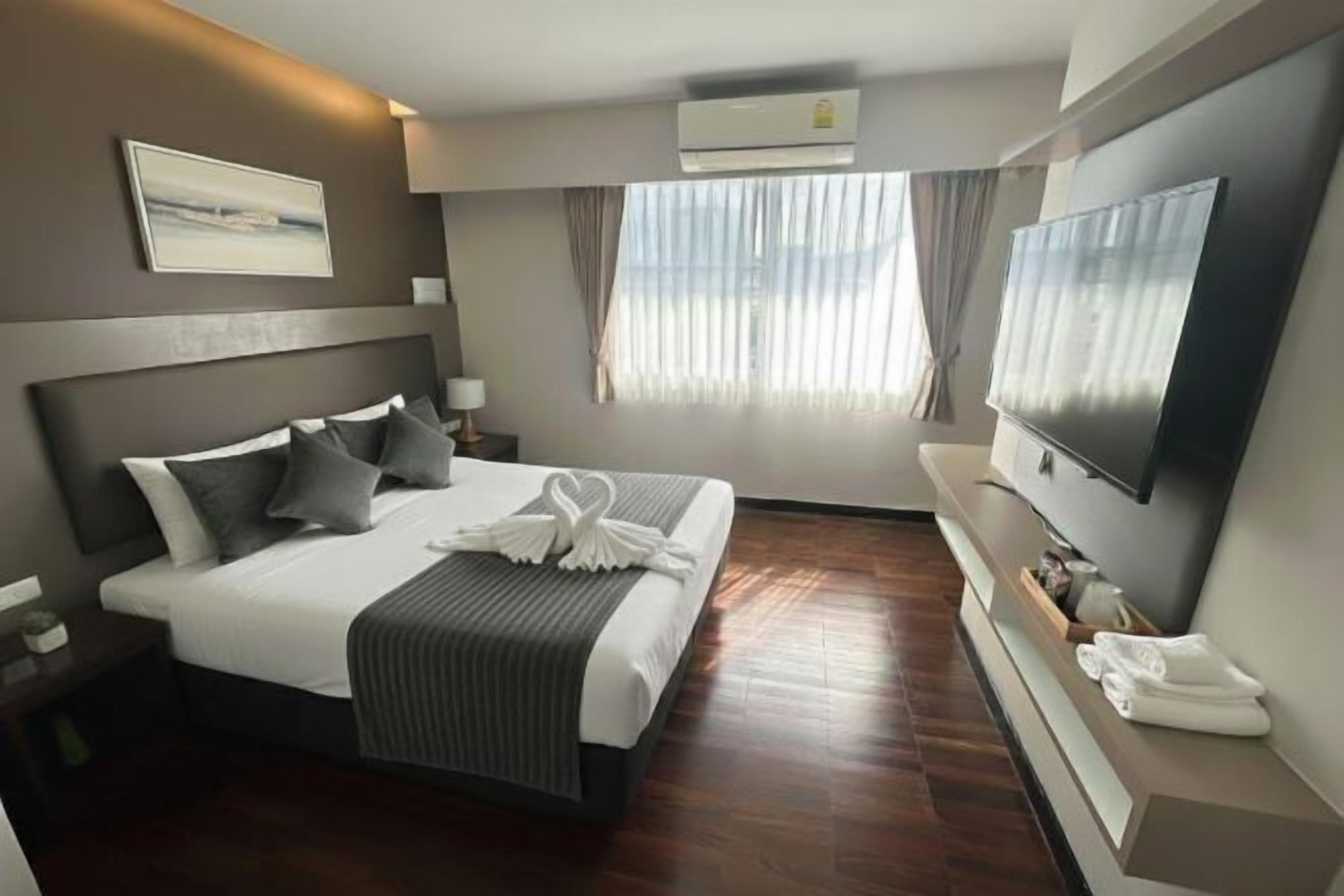 1 habitación, caja de seguridad en la habitación y wifi gratis 