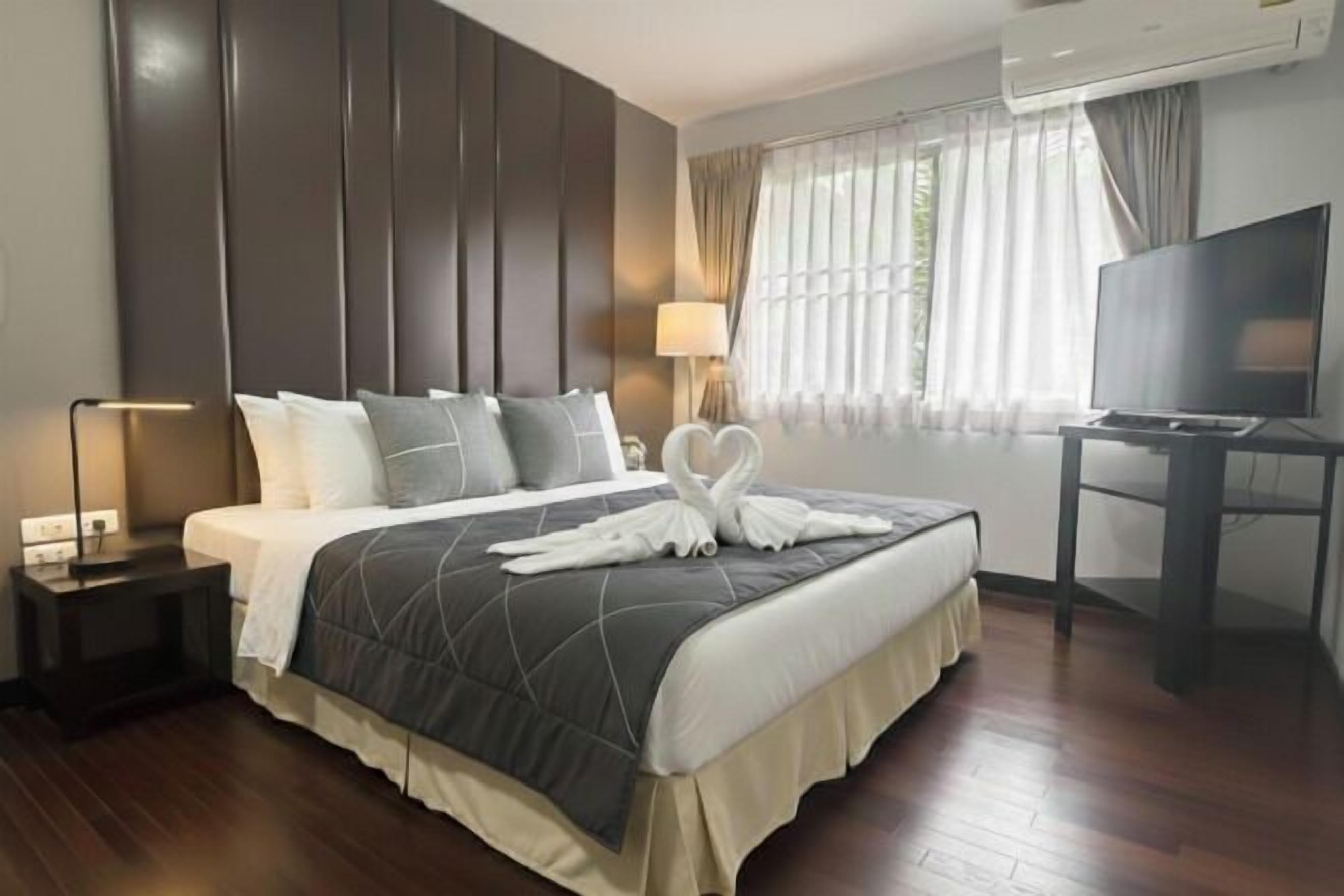 1 室のベッドルーム、セーフティボックス (室内)、WiFi (無料)、ベッドシーツ