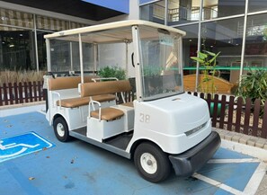 Majoituspaikan julkisivu