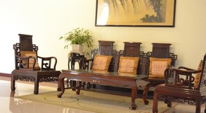 Sala de estar en el lobby